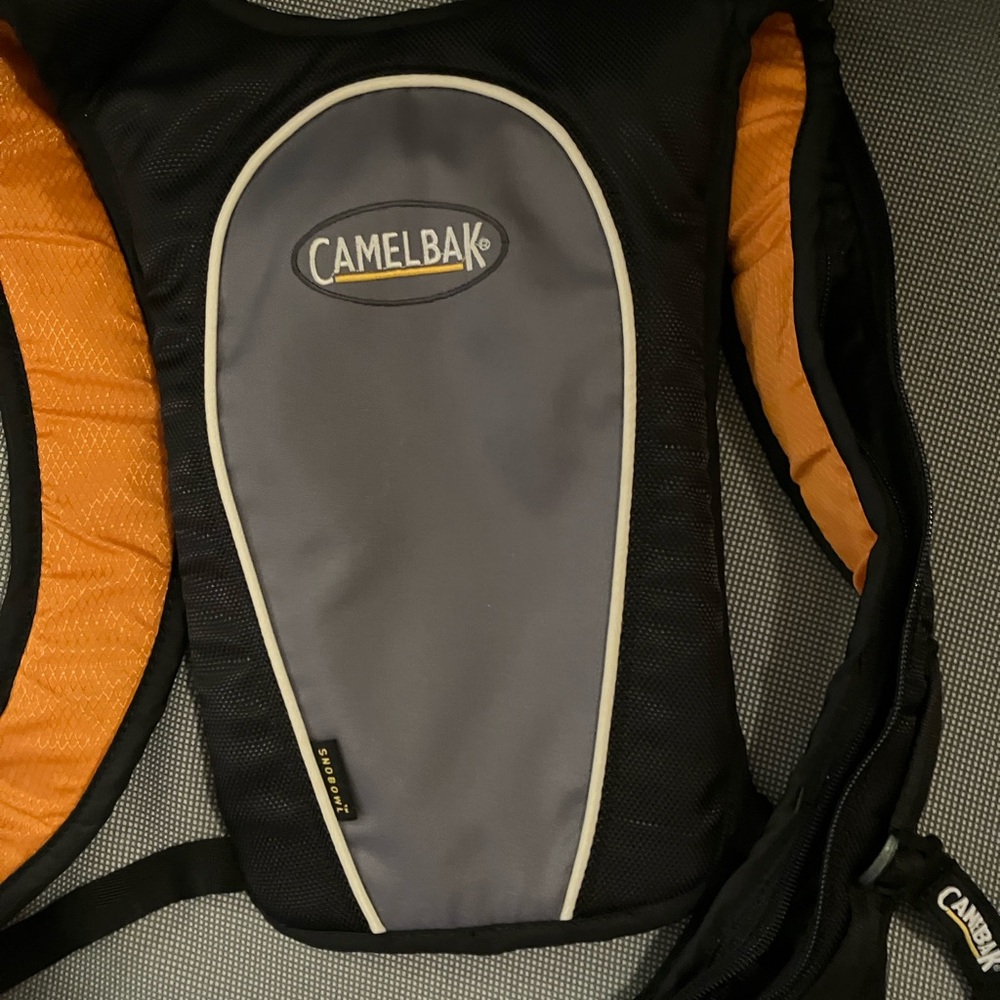 Camelbak Gray and Orange Hydration Pack
